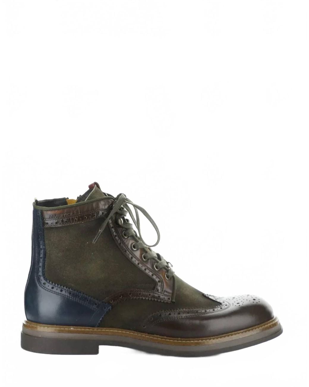 Ambitious Brown Musk Combi Toe Boots for men