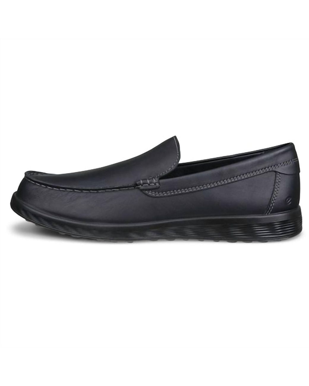 Ecco Black S Lite Moccasin for men