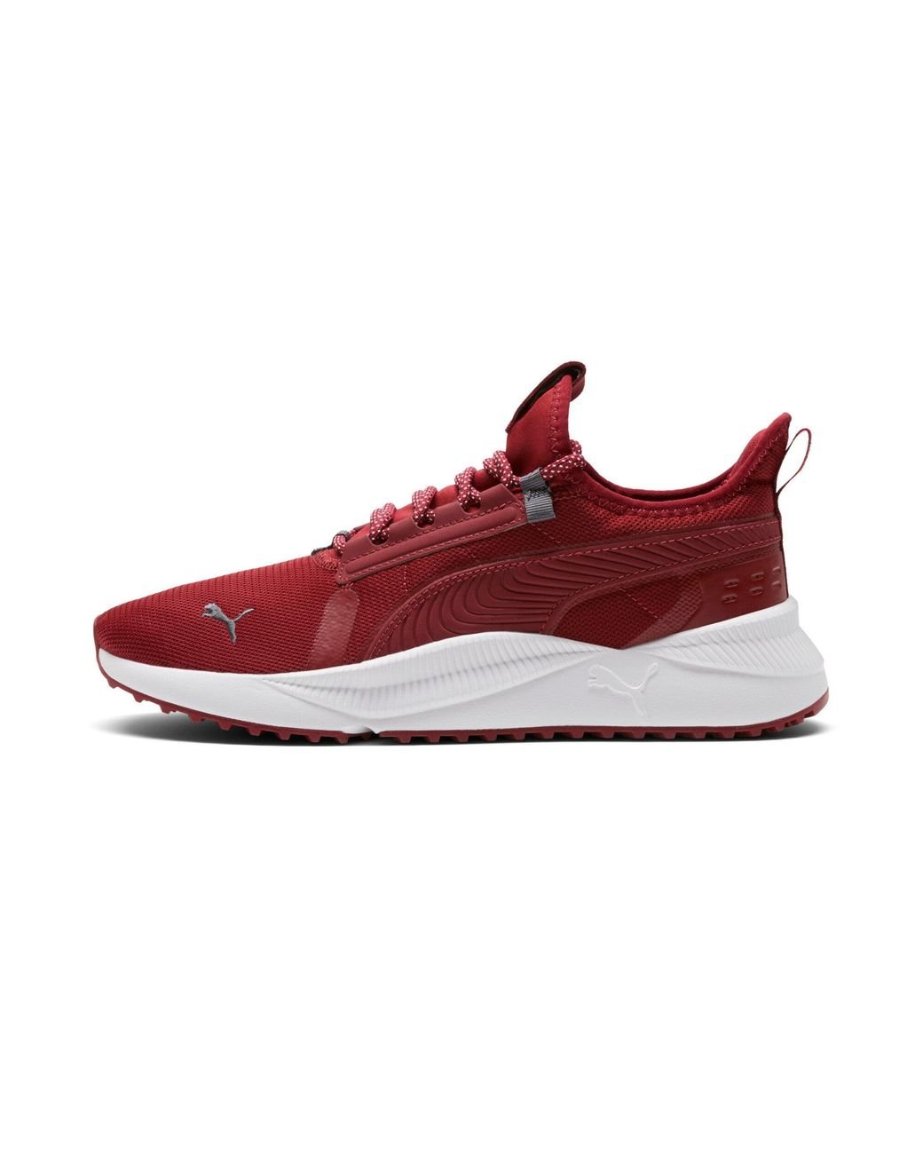 PUMA Mesh Sock Fit Chunky Sneakers in Red for Men Lyst