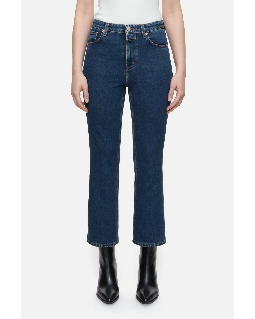 Closed Blue Hi Sun Pants