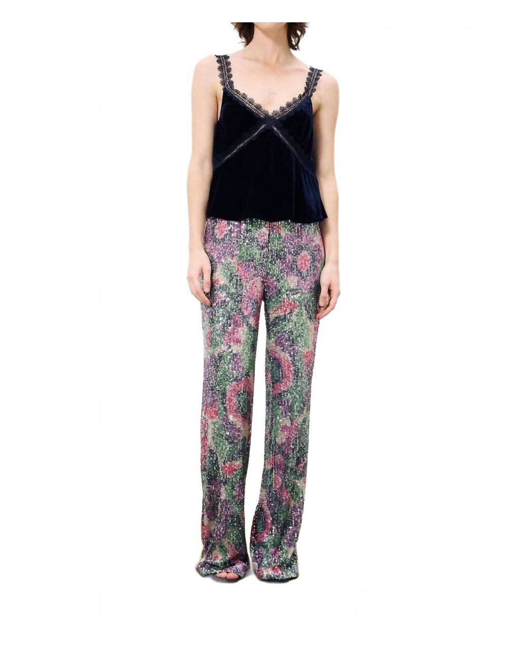 FRNCH Black Nicia Blouse
