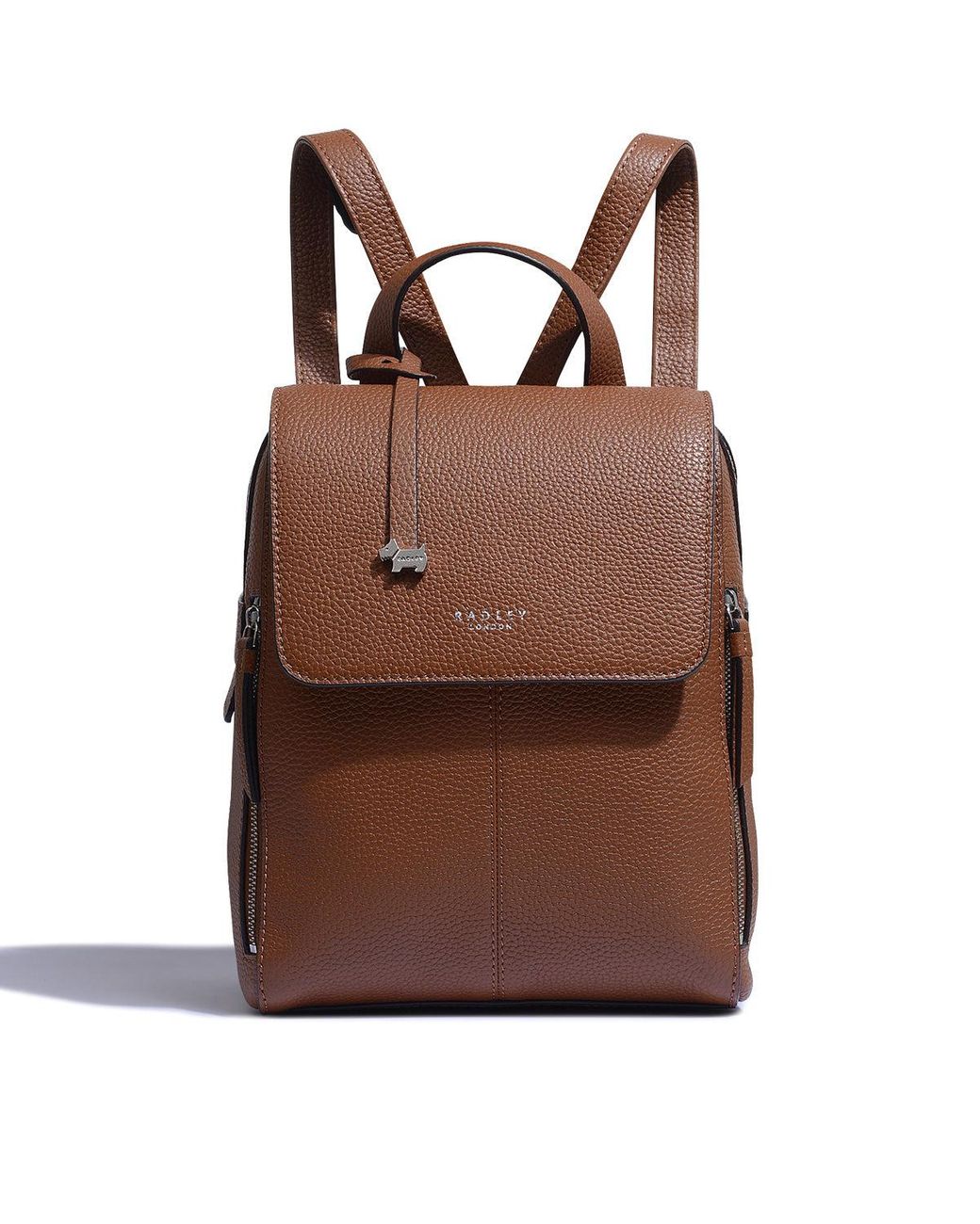 Radley Lorne Close Medium Zip Top Backpack in Brown Lyst