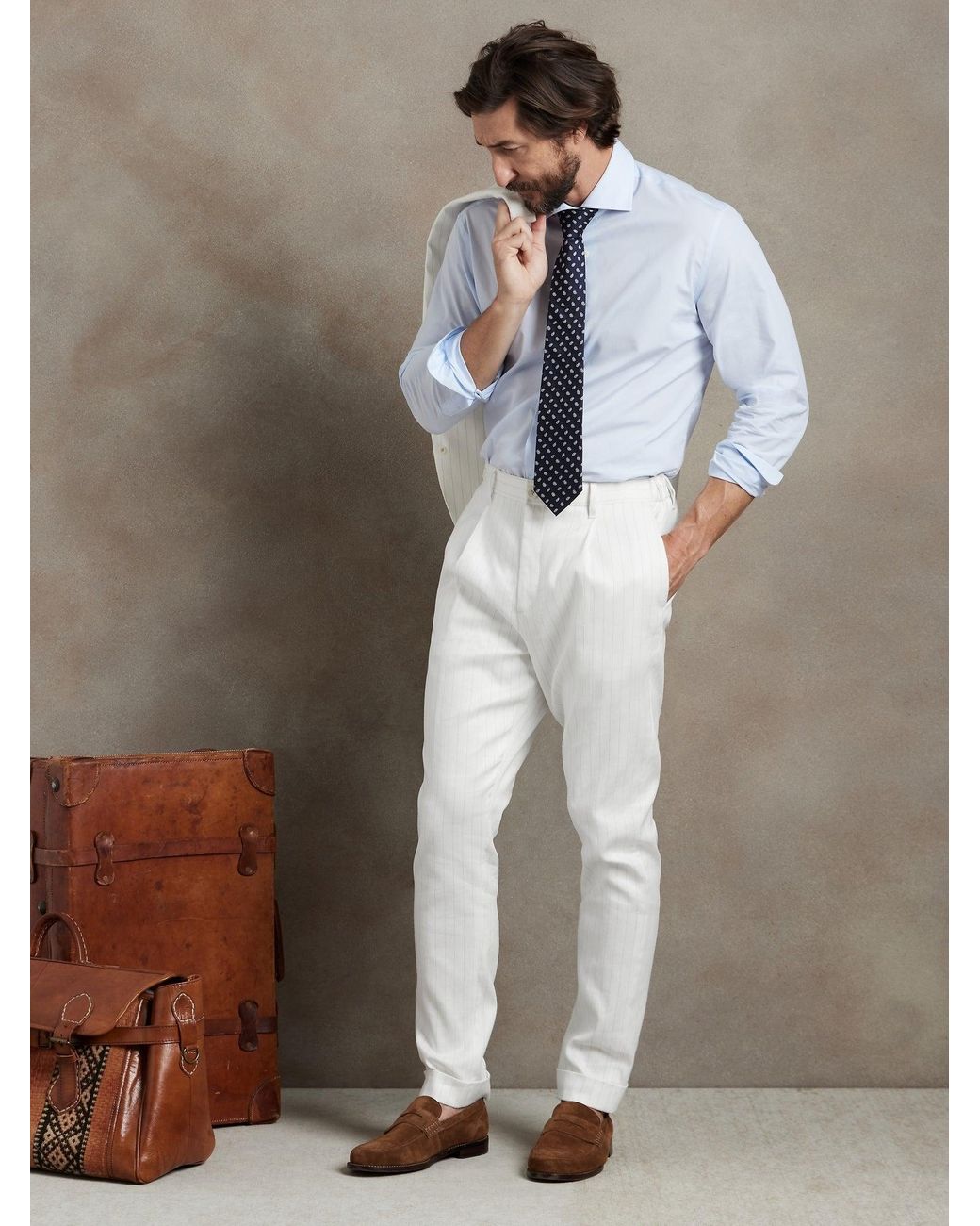 Banana Republic Crosswind Suit Pant for Men | Lyst