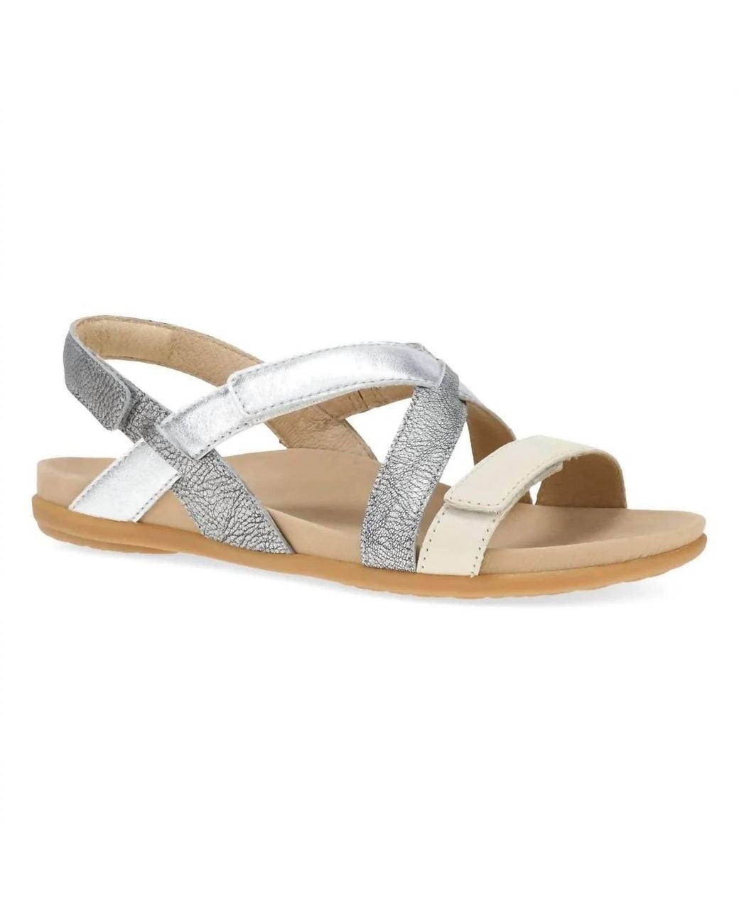 Dansko White Jacklyn Sandal
