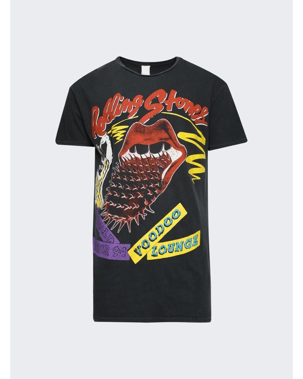 MadeWorn Rolling Stones Voodoo Lounge Oversized T-shirt in Black