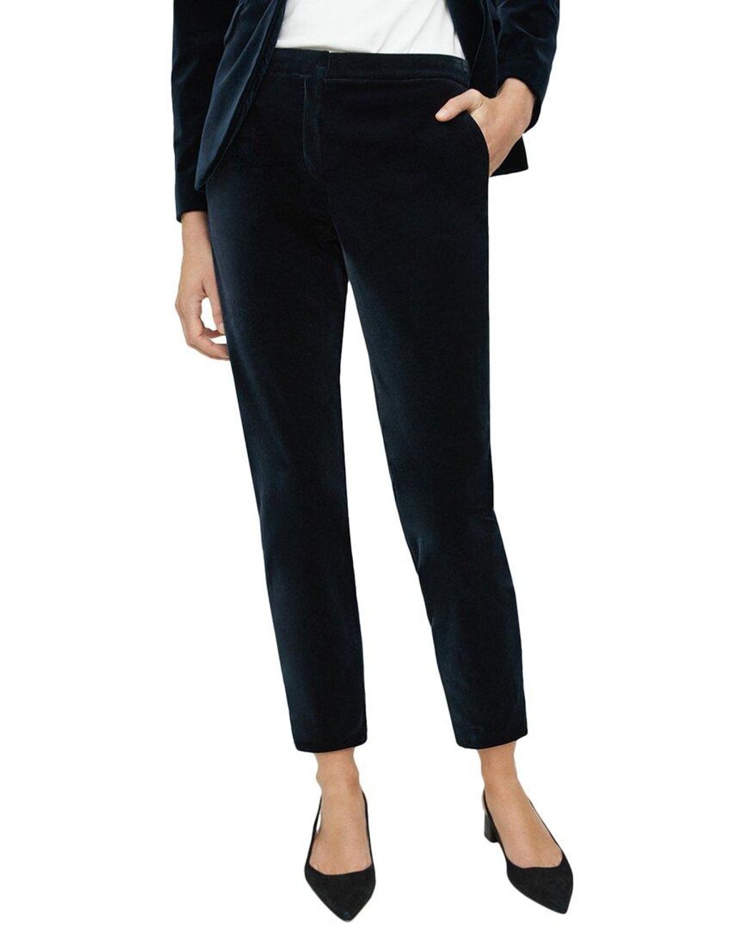 Theory Black Treeca Pant