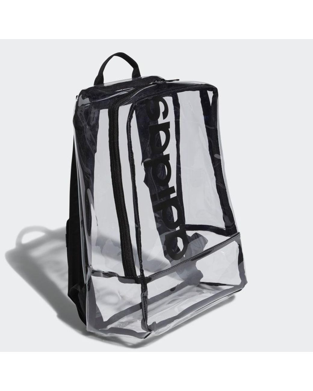 adidas Clear Linear Backpack in Black for Men | Lyst