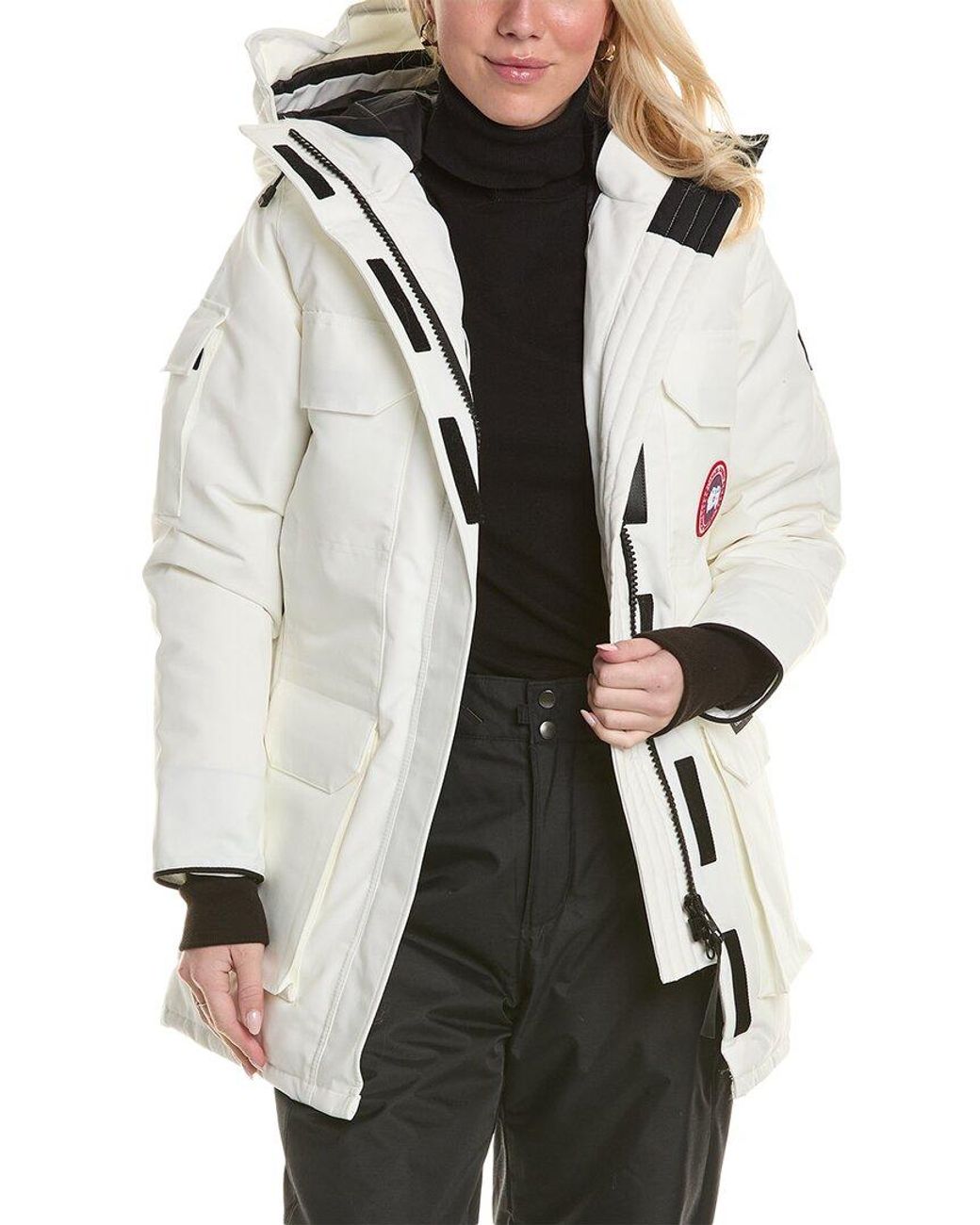 White canada goose womens top