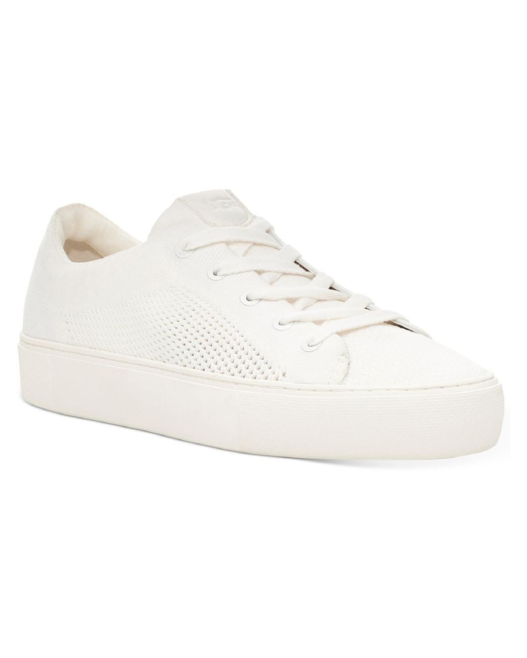 UGG Zilo Knit Lifestyle Fashion Sneakers in White | Lyst