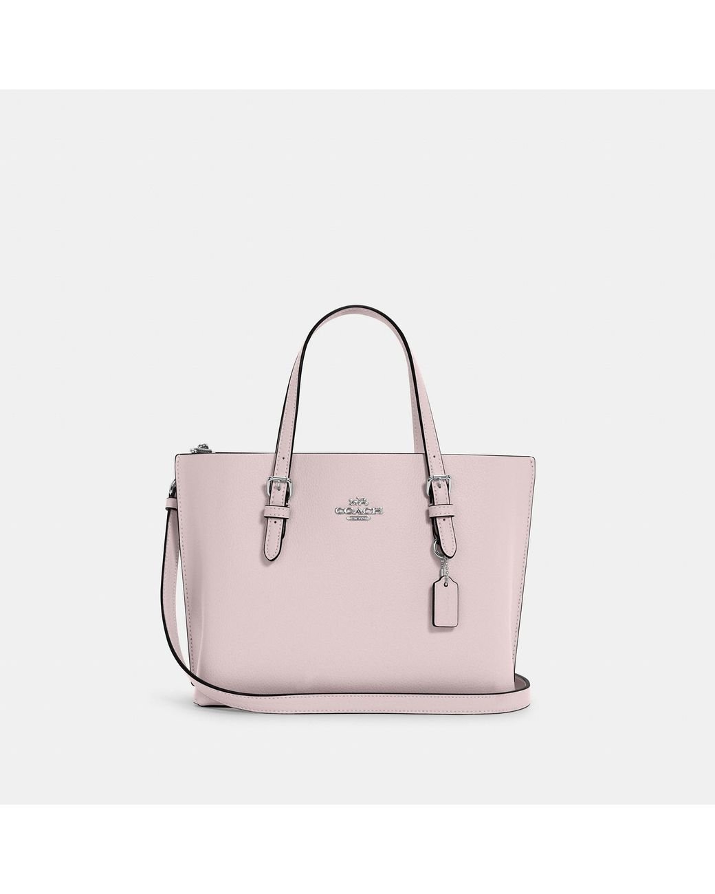 Coach Outlet Clara Shoulder Bag With Bow Print in Pink | Lyst
