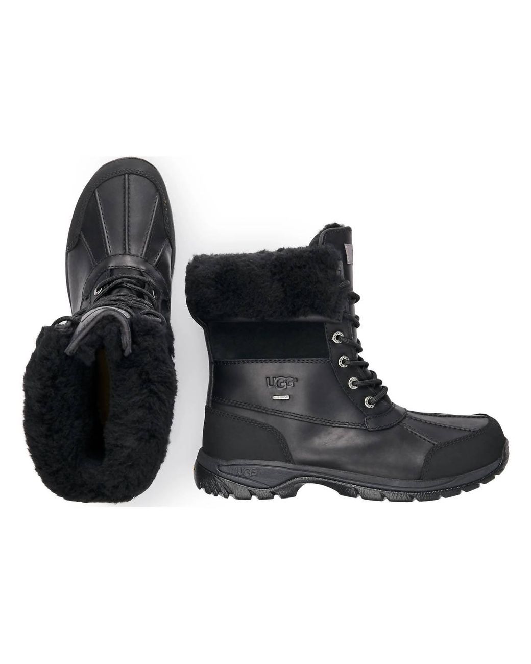 UGG Men's Butte Snow Boot in Black for Men | Lyst