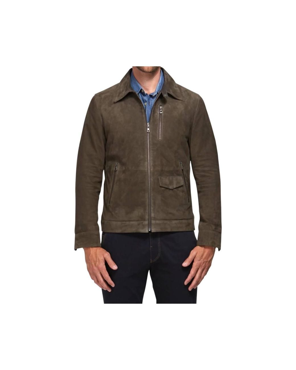 Lusso Beni Black Bostra Jacket for men