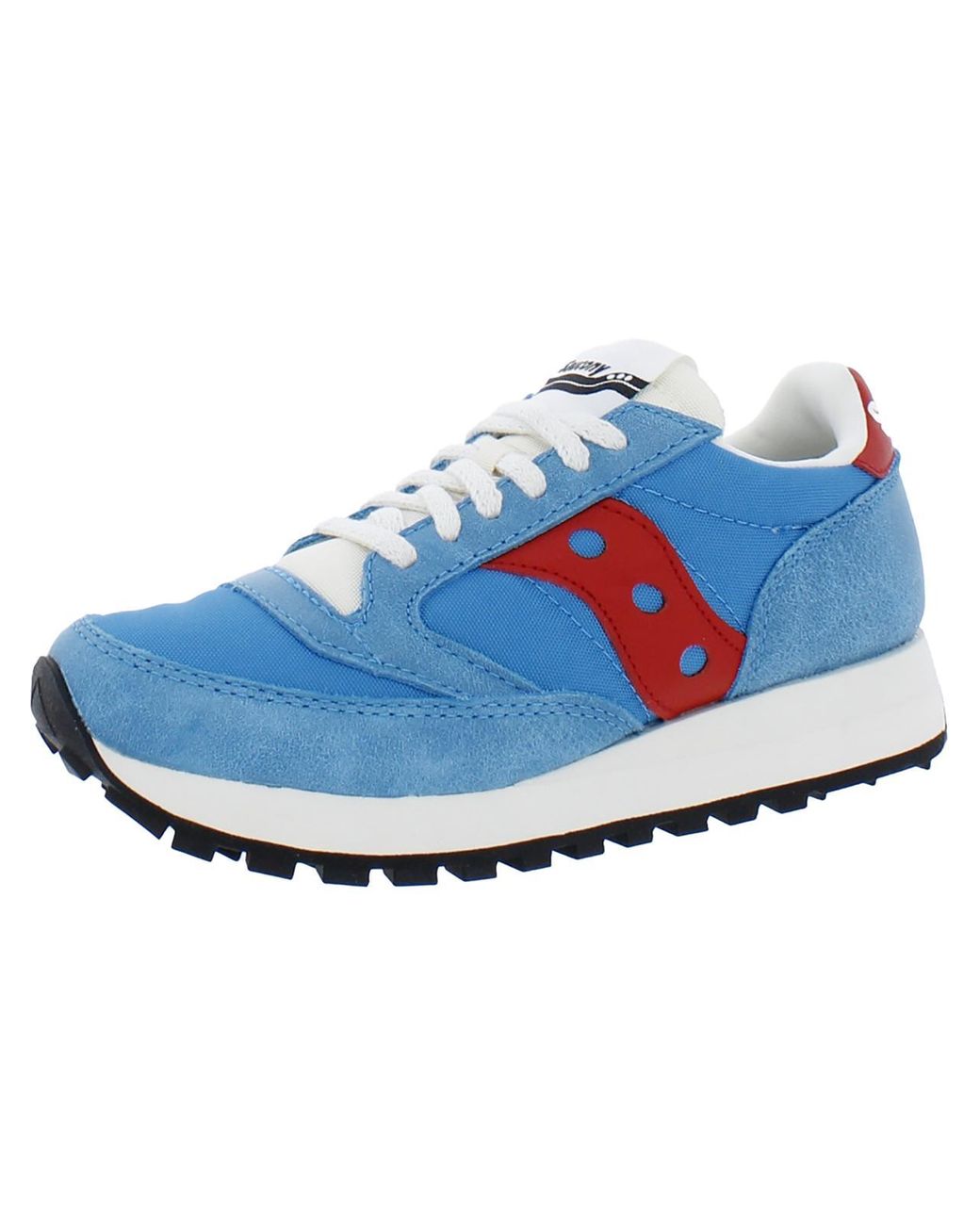 Saucony Jazz 81 Leather Casual And Fashion Sneakers in Blue | Lyst