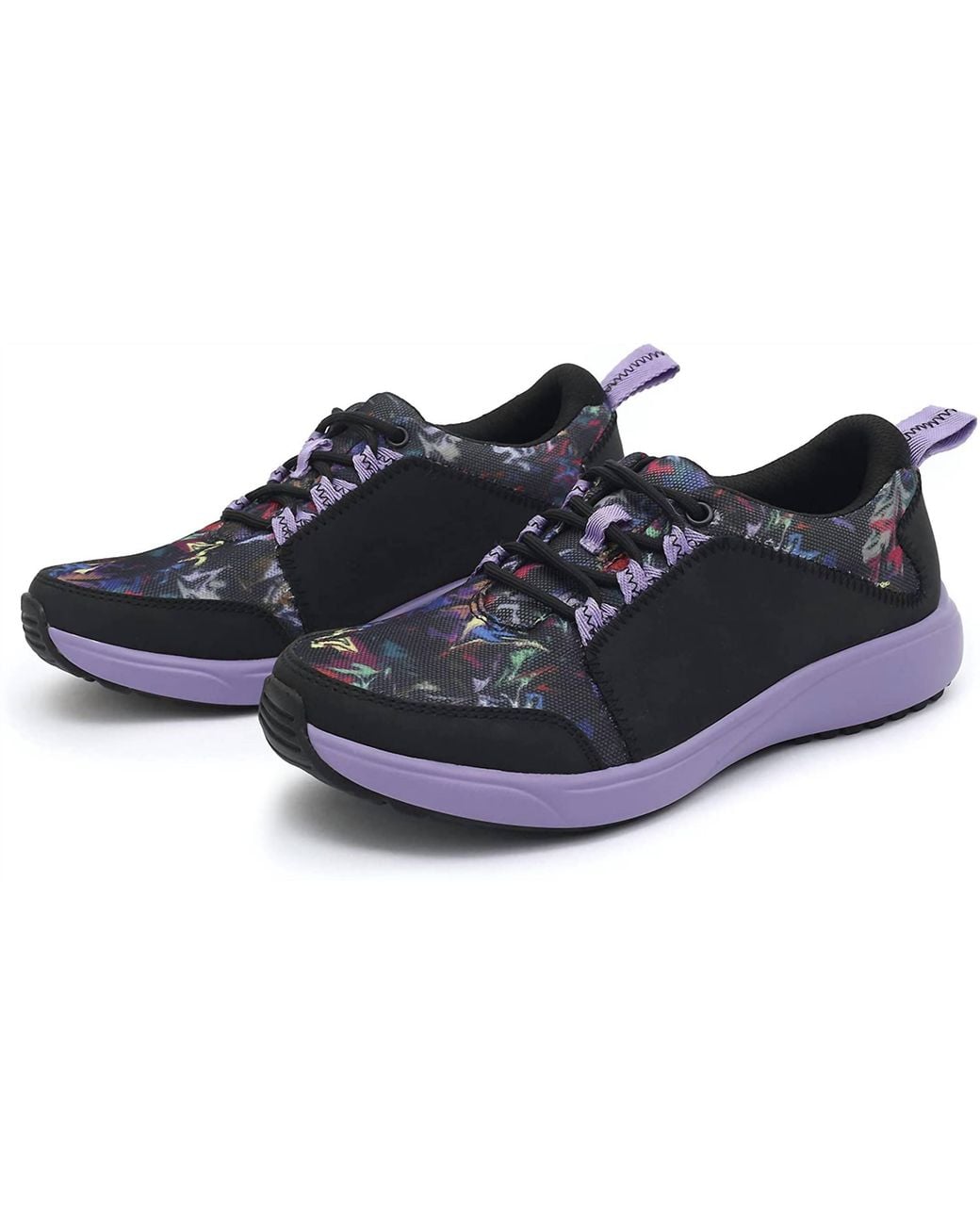 Alegria Black Resolve Smart Walking Shoe