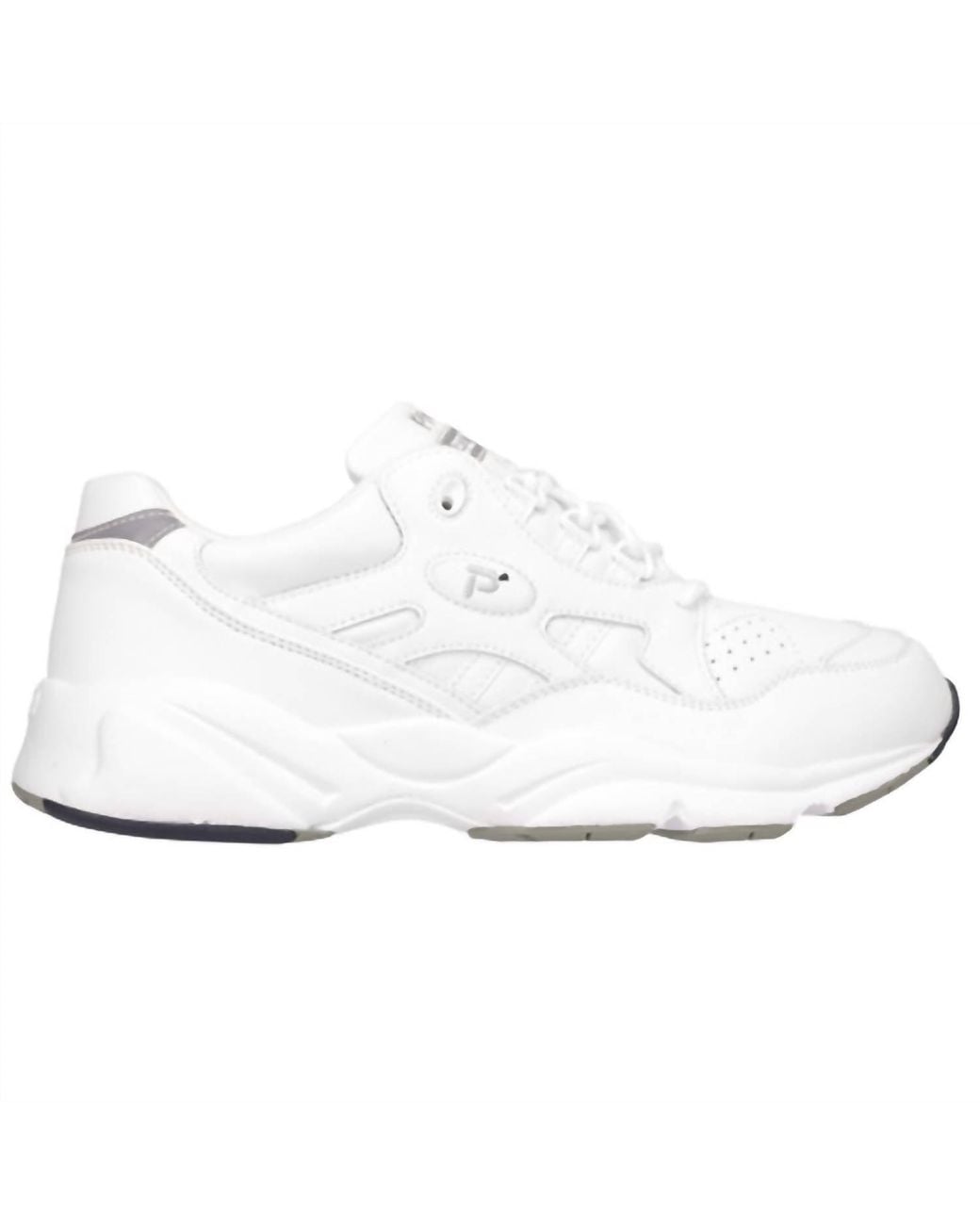 Propet White Stability Walker Walking Shoe