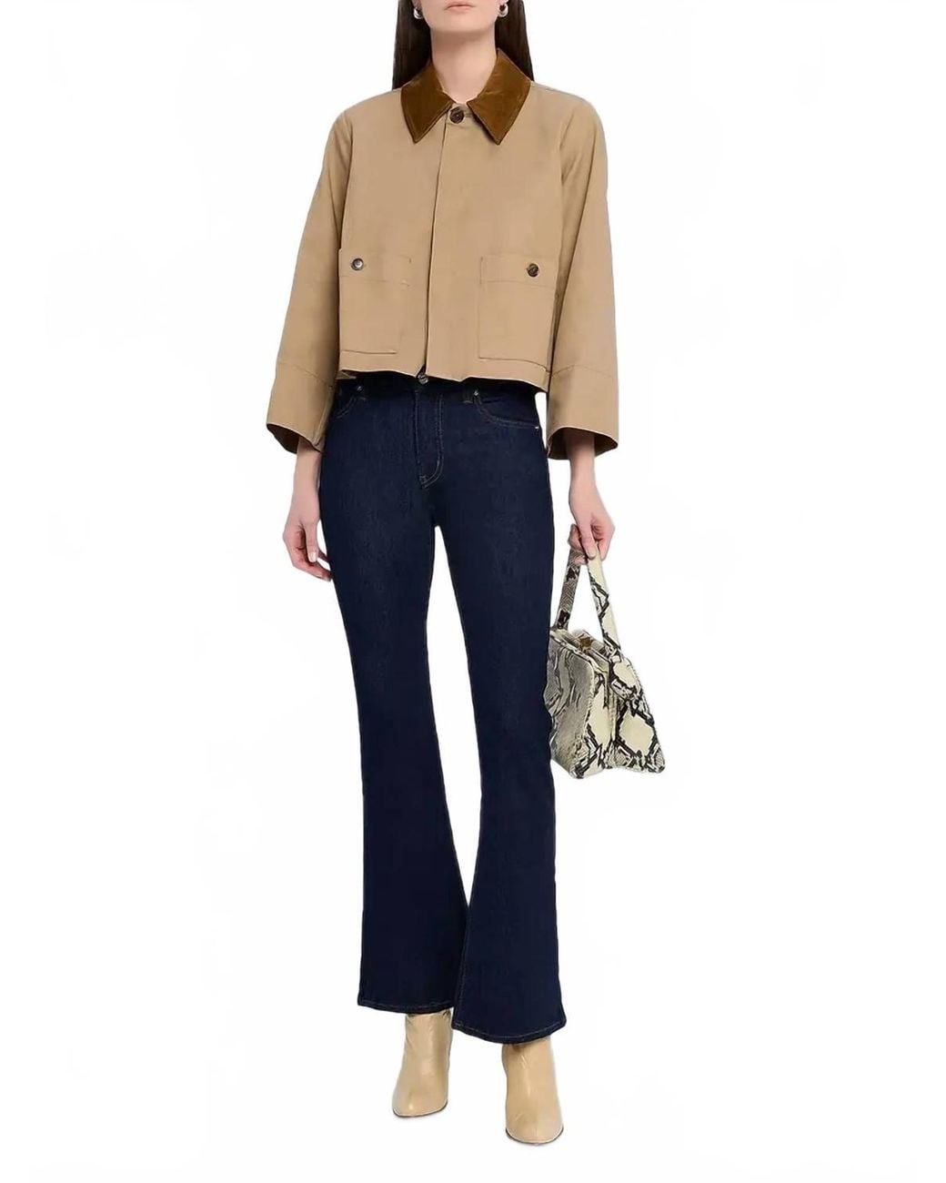 FRAME The Icon Jeans in Blue | Lyst