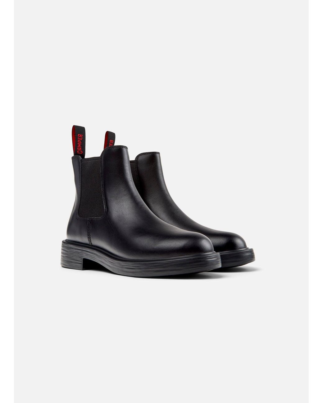 Camper Black Ankle-Boot Dean