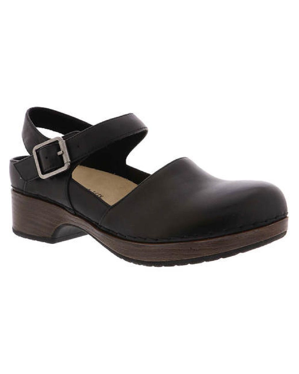 Bella Vita Jaycina Mary Jane Ankle Strap Clogs in Black Lyst