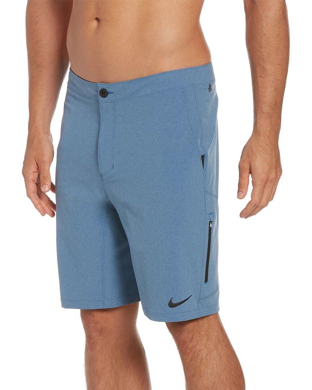 Nike Hybrid Short in Blue for Men | Lyst