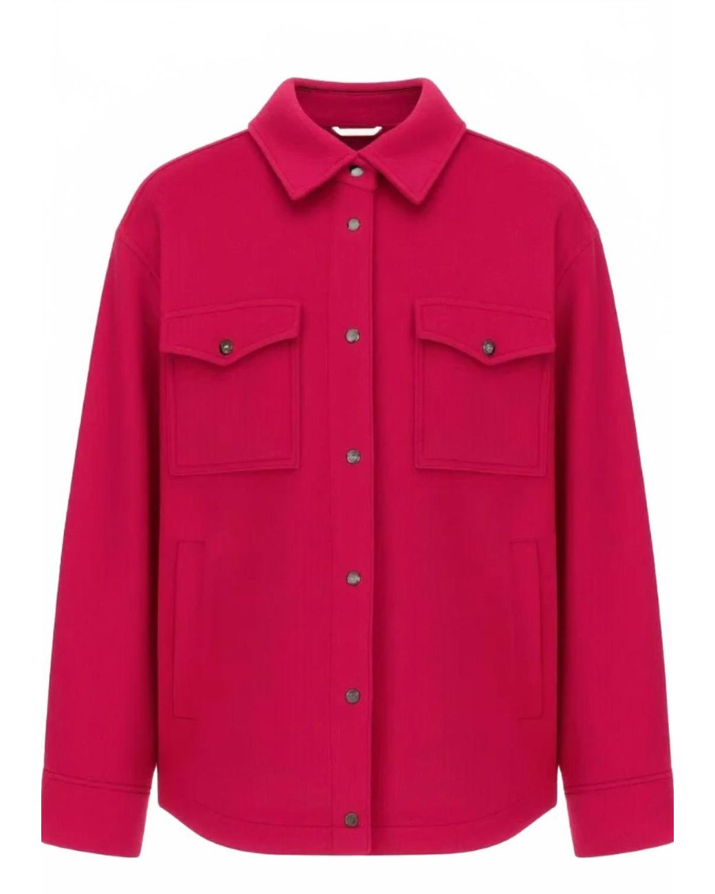 Herno Pink Wool Shirt