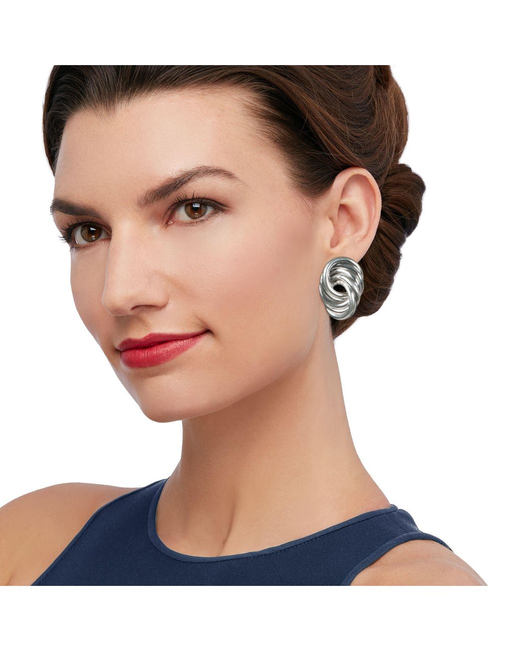 Ross simons 2024 love knot earrings