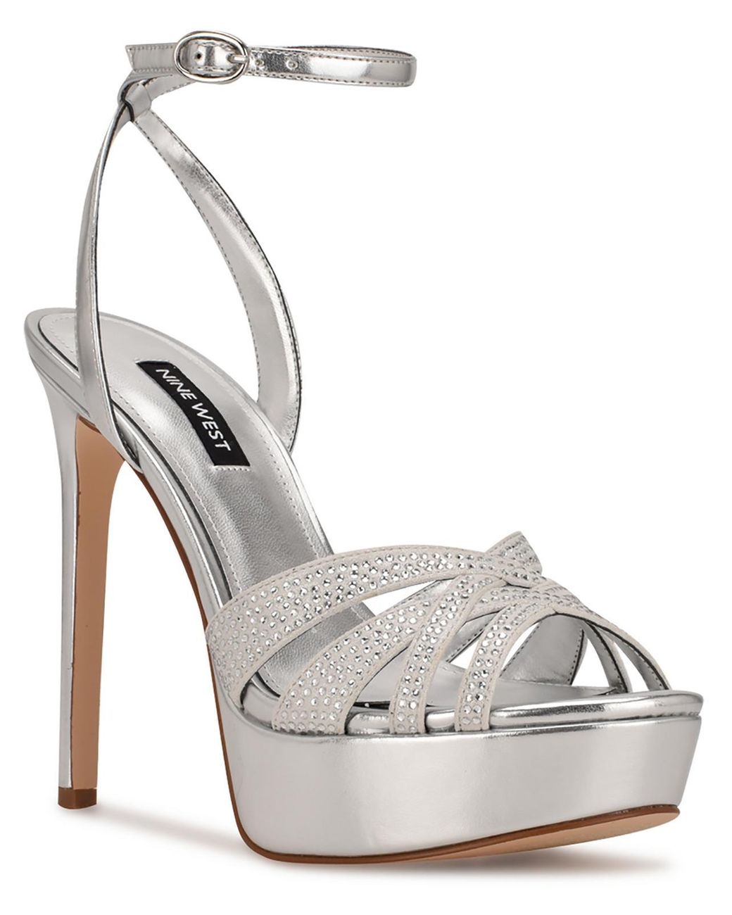 Nine West Gobig2 Dressy Platform Heels in White Lyst