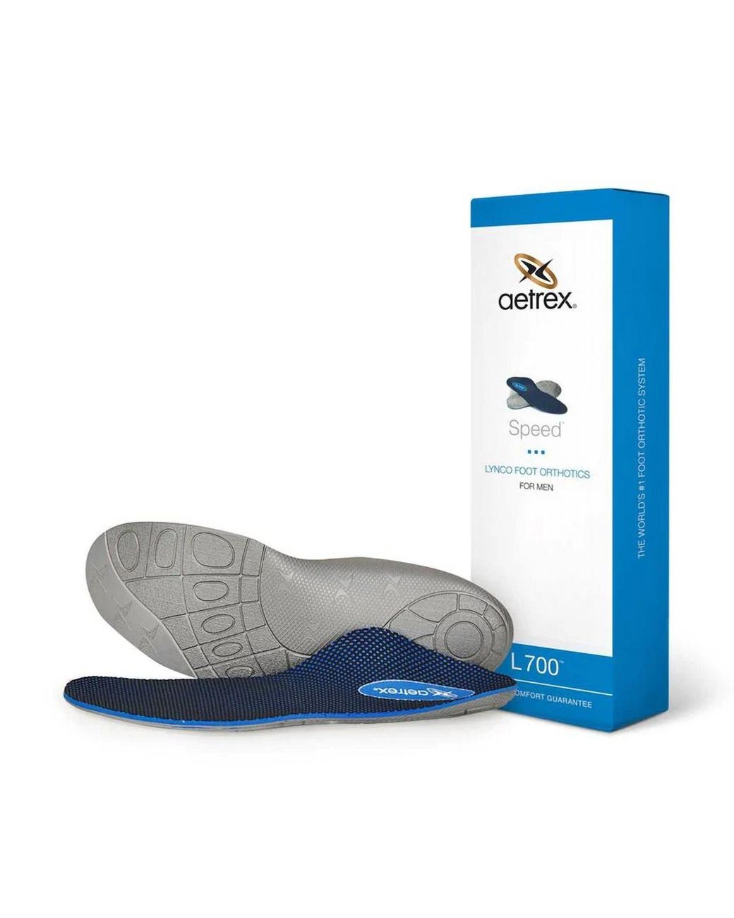 Aetrex Speed Orthotic Insole in Blue for Men | Lyst