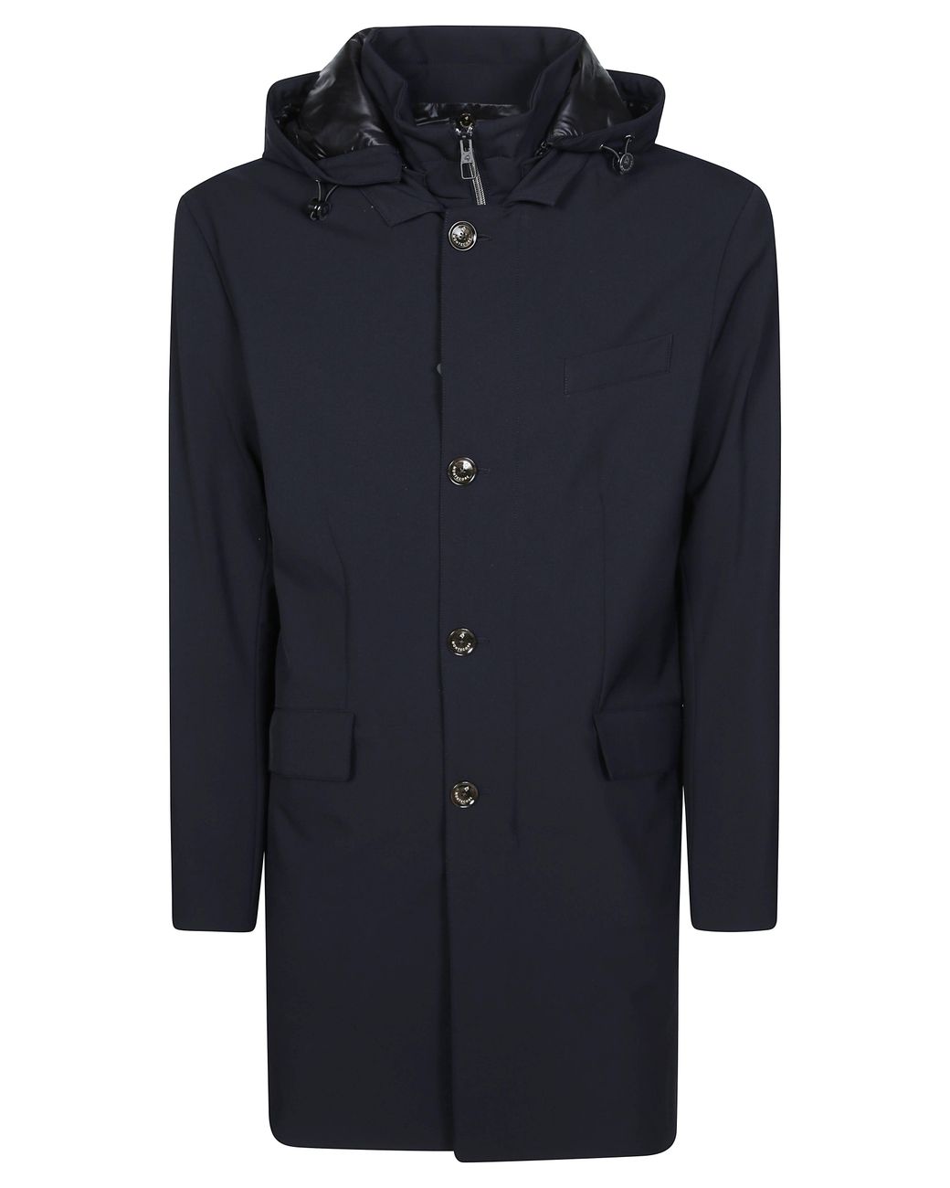 Montecore Blue Padded Hooded Coat for men