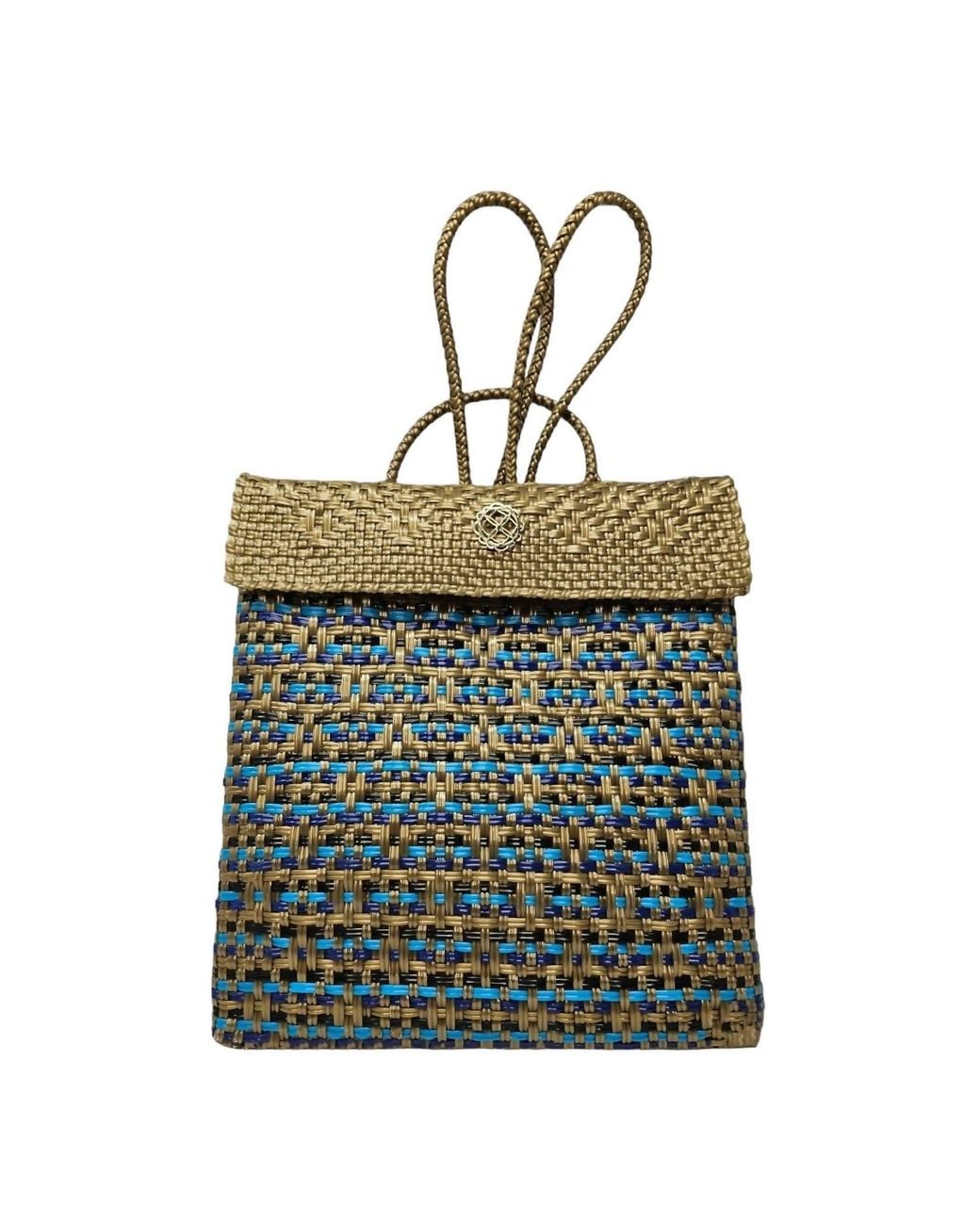 Lolas Bag Green Native Backpack