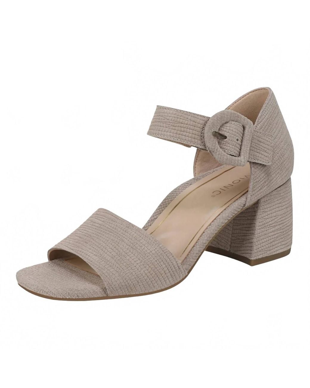 Vionic Brown Chardonnay Heeled Sandal