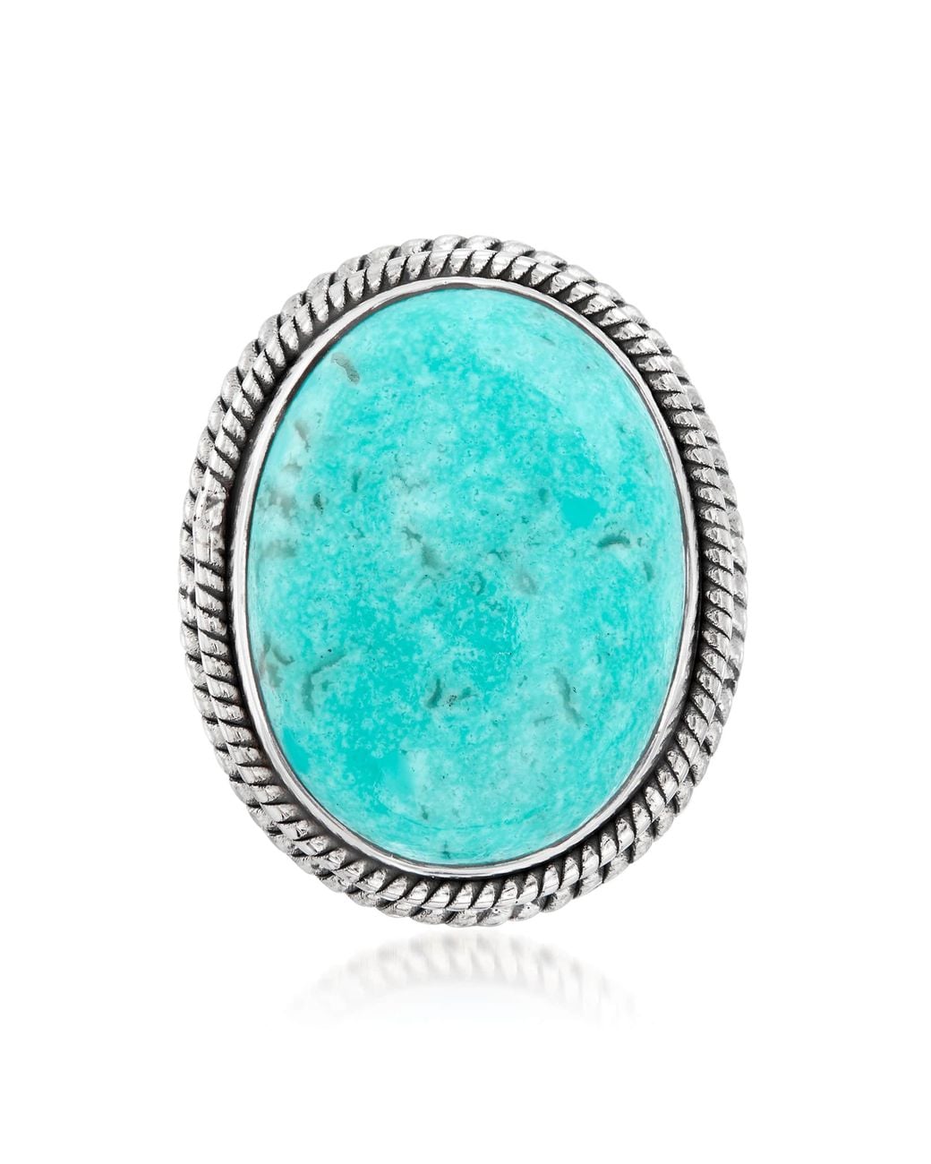 Ross-Simons Blue Stabilized Double-Frame Ring