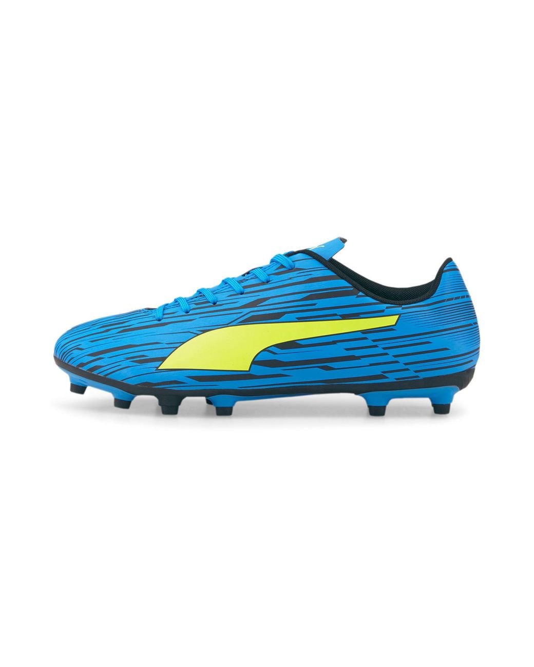 PUMA Rapido Iii Fg/ag Soccer Cleats in Blue for Men | Lyst