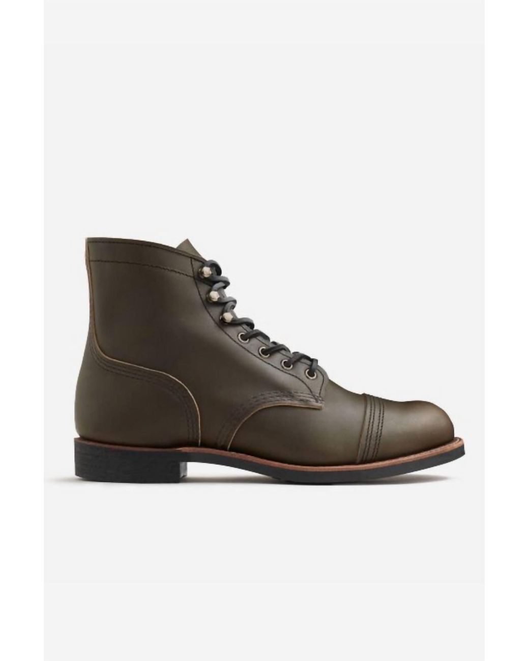 Iron Ranger Brown Red Wing Iron Ranger Portage Leather Boots in Brown for Men | Lyst