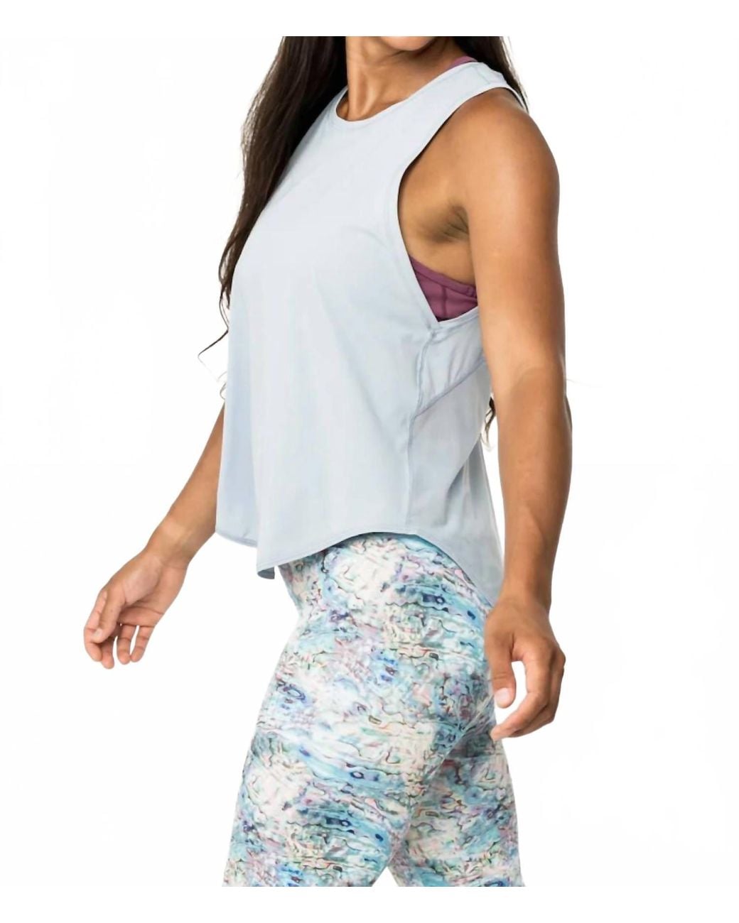 Lovlei Blue Fly Away Athletic Top