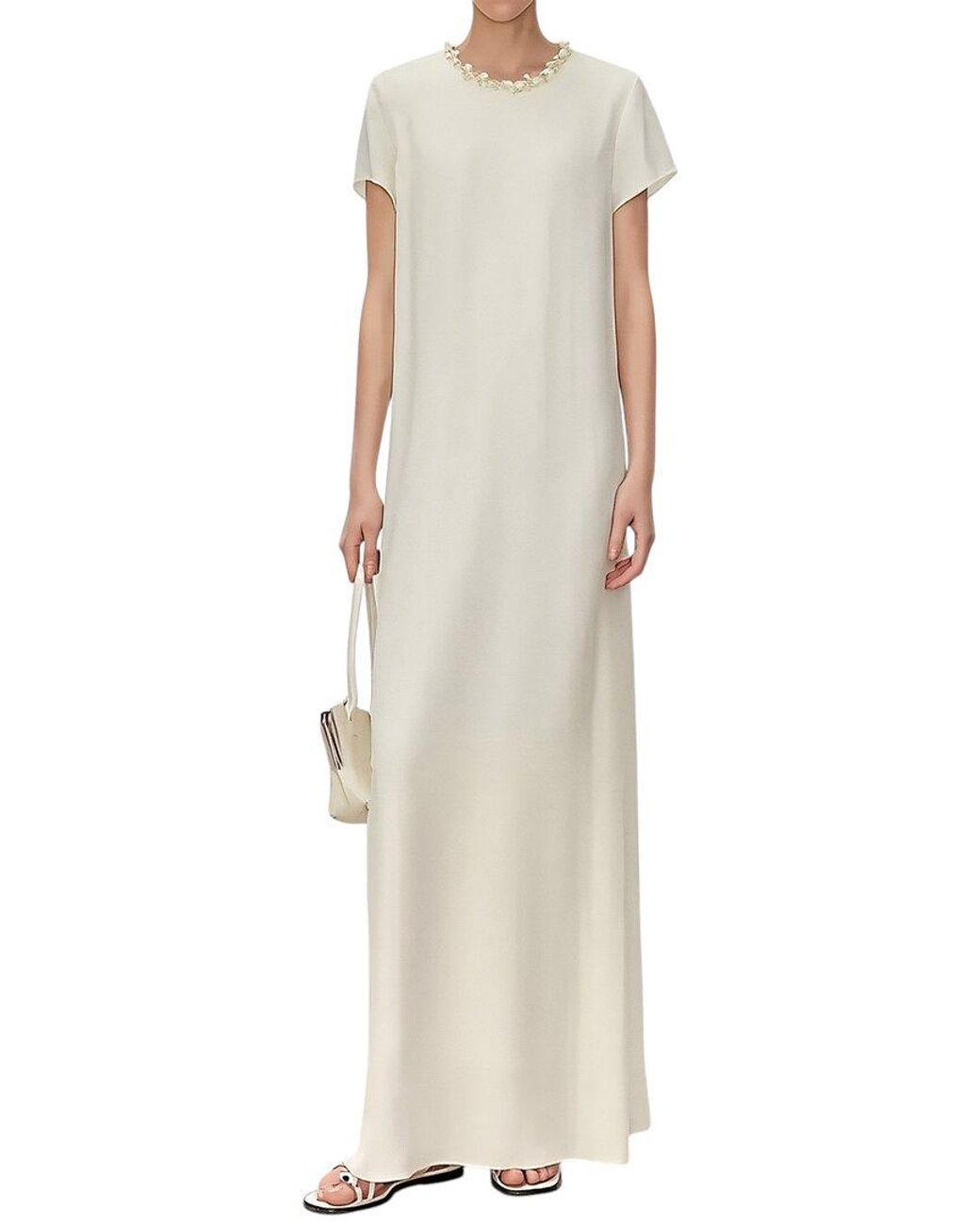 August 1997 White Maxi Dress