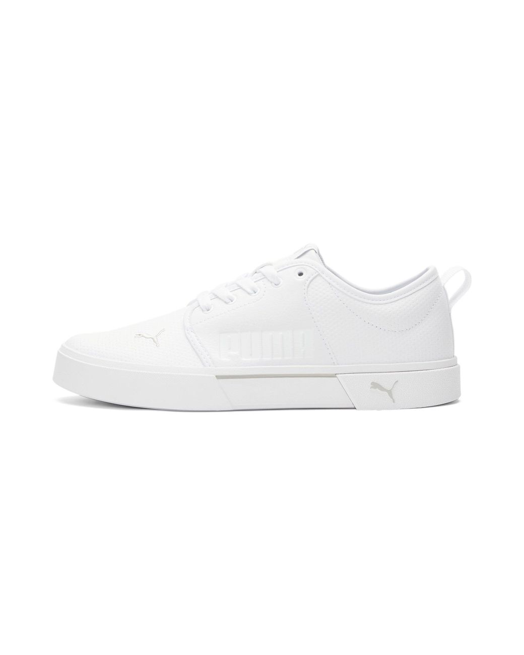 PUMA El Rey Ii Perforated Slip-on Shoes in White/Gray Violet (White) for  Men | Lyst