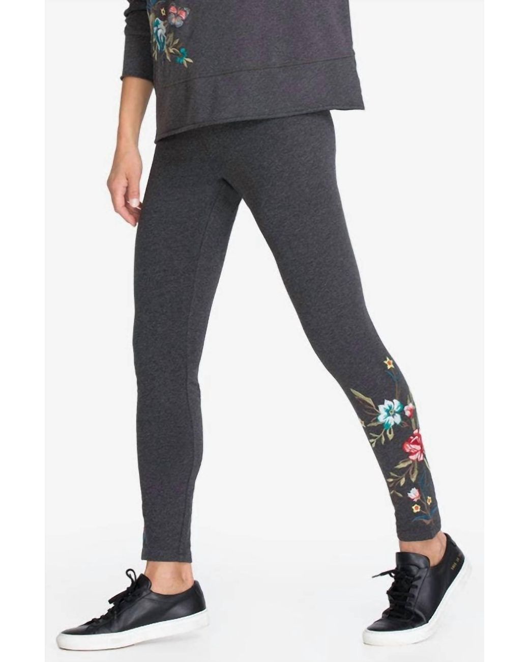 Johnny Was Gen Legging in Black Lyst