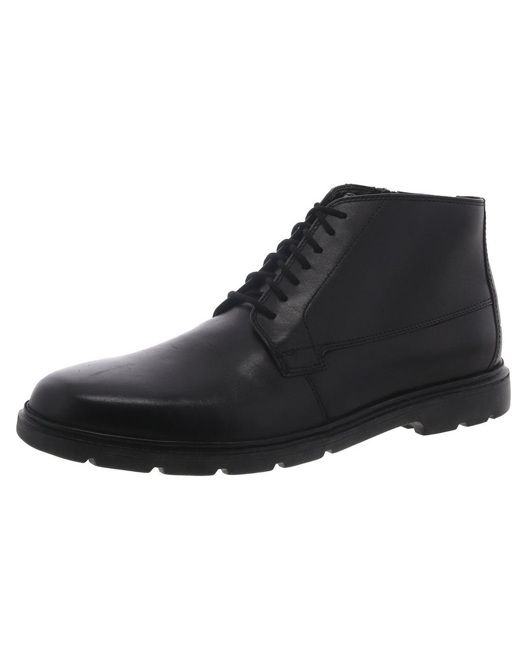 Bostonian Luglite Mid Leather Lace Up Derby Shoes in Black for Men Lyst