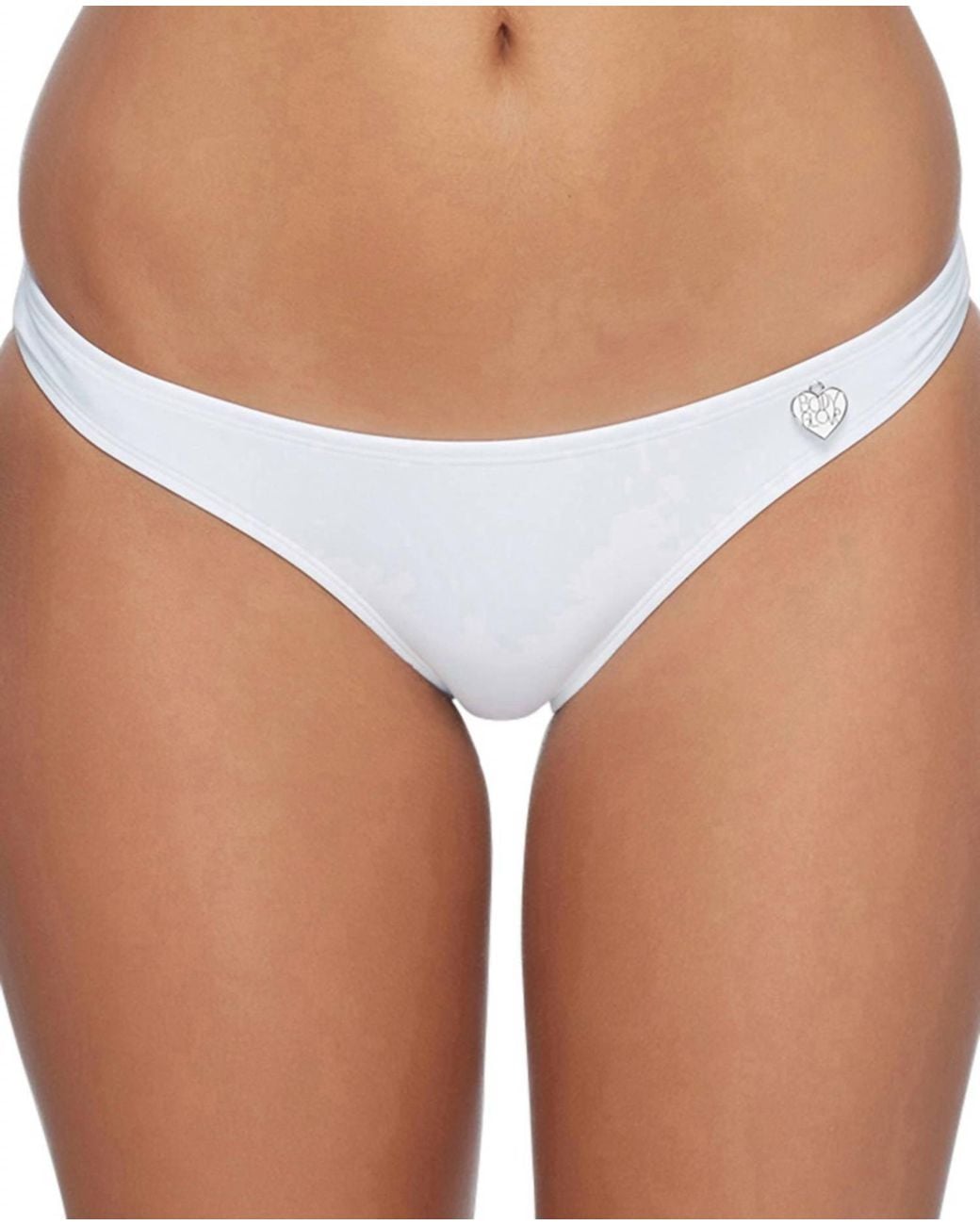 Body Glove White Full Coverage Bikini Bottom