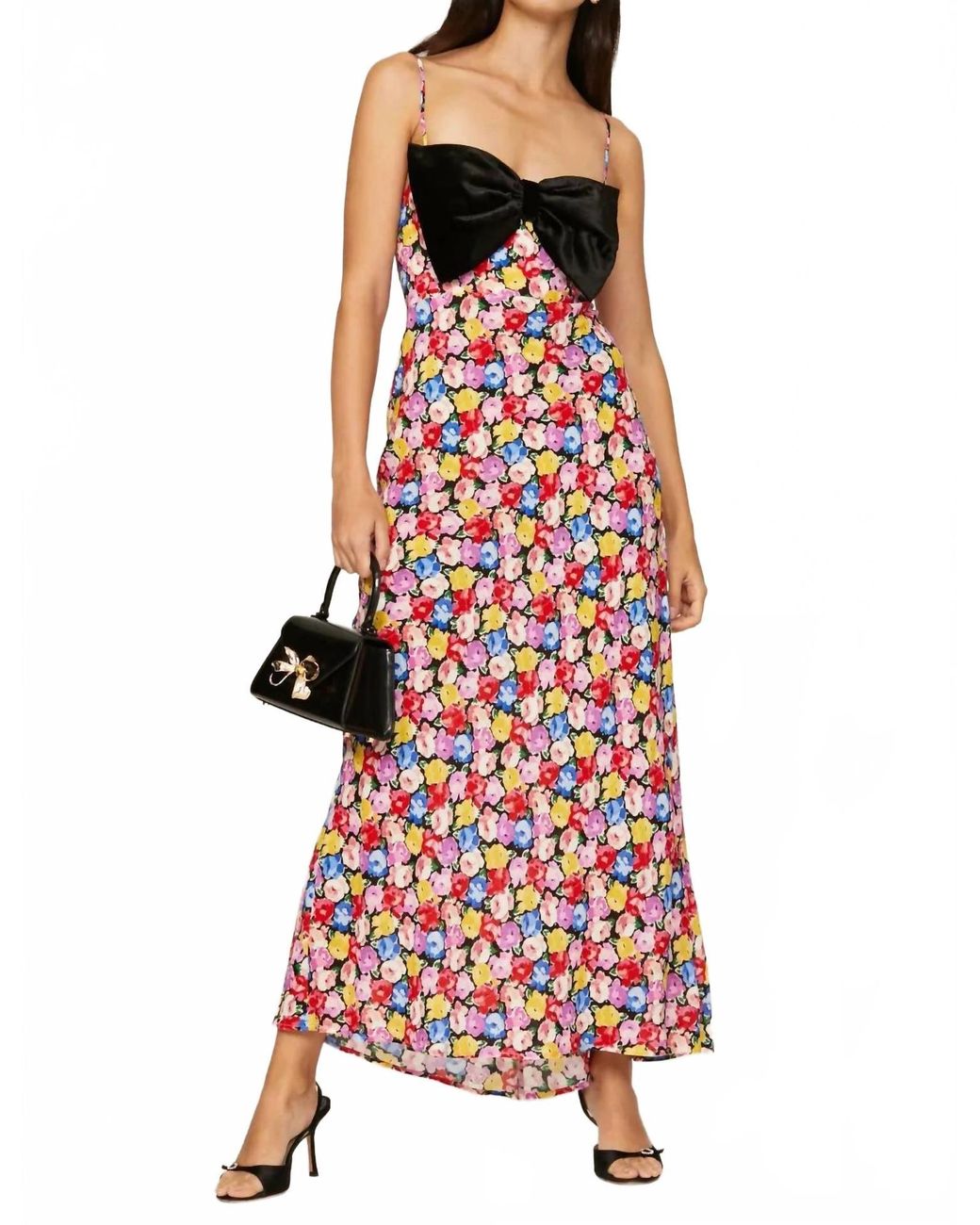 Rixo Red Leanne Dress