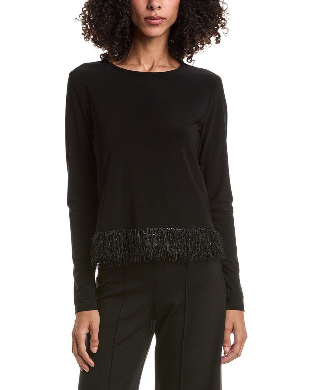 Joseph Ribkoff Black Solid Top