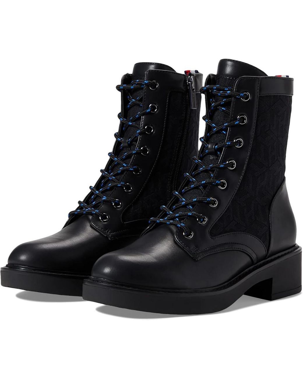 combat boots tommy hilfiger