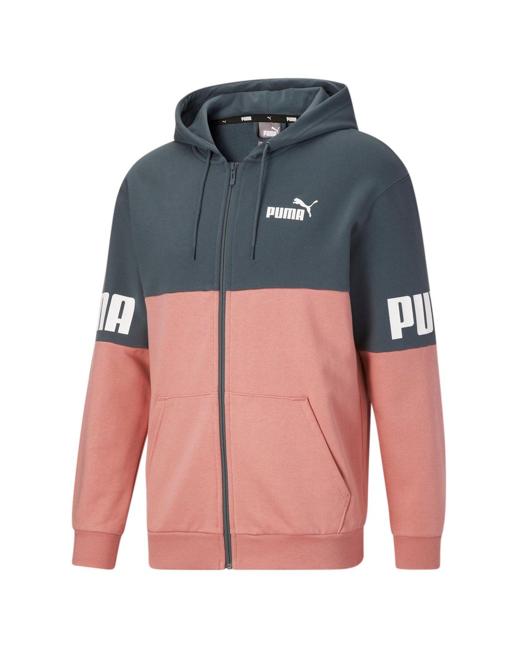 PUMA Power Full-zip Hoodie for Men | Lyst
