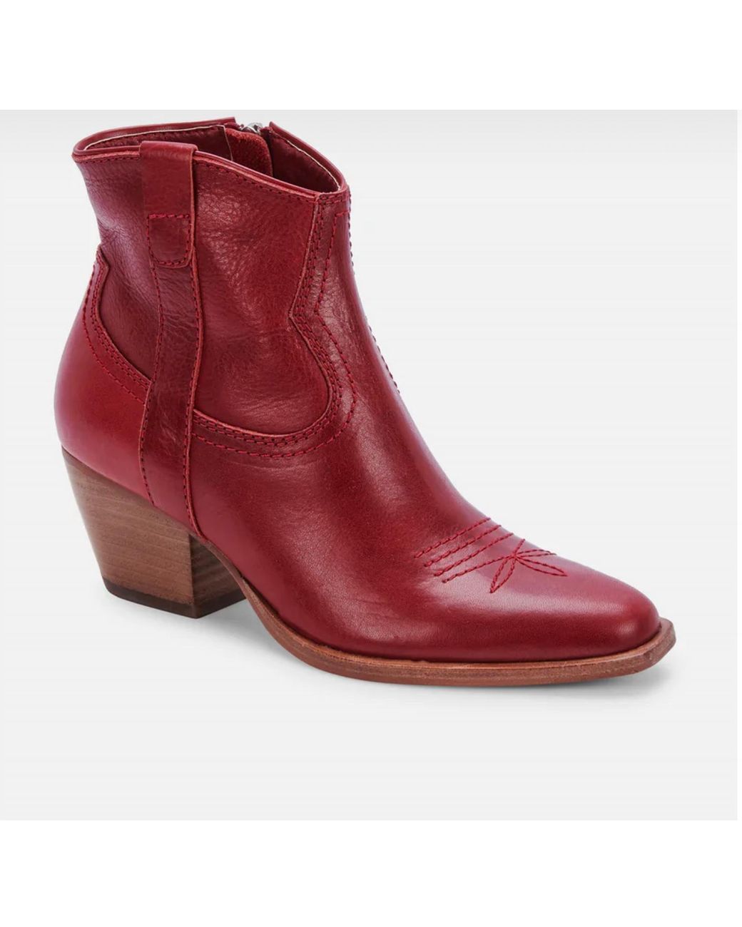Dolce Vita Silma Bootie in Red | Lyst