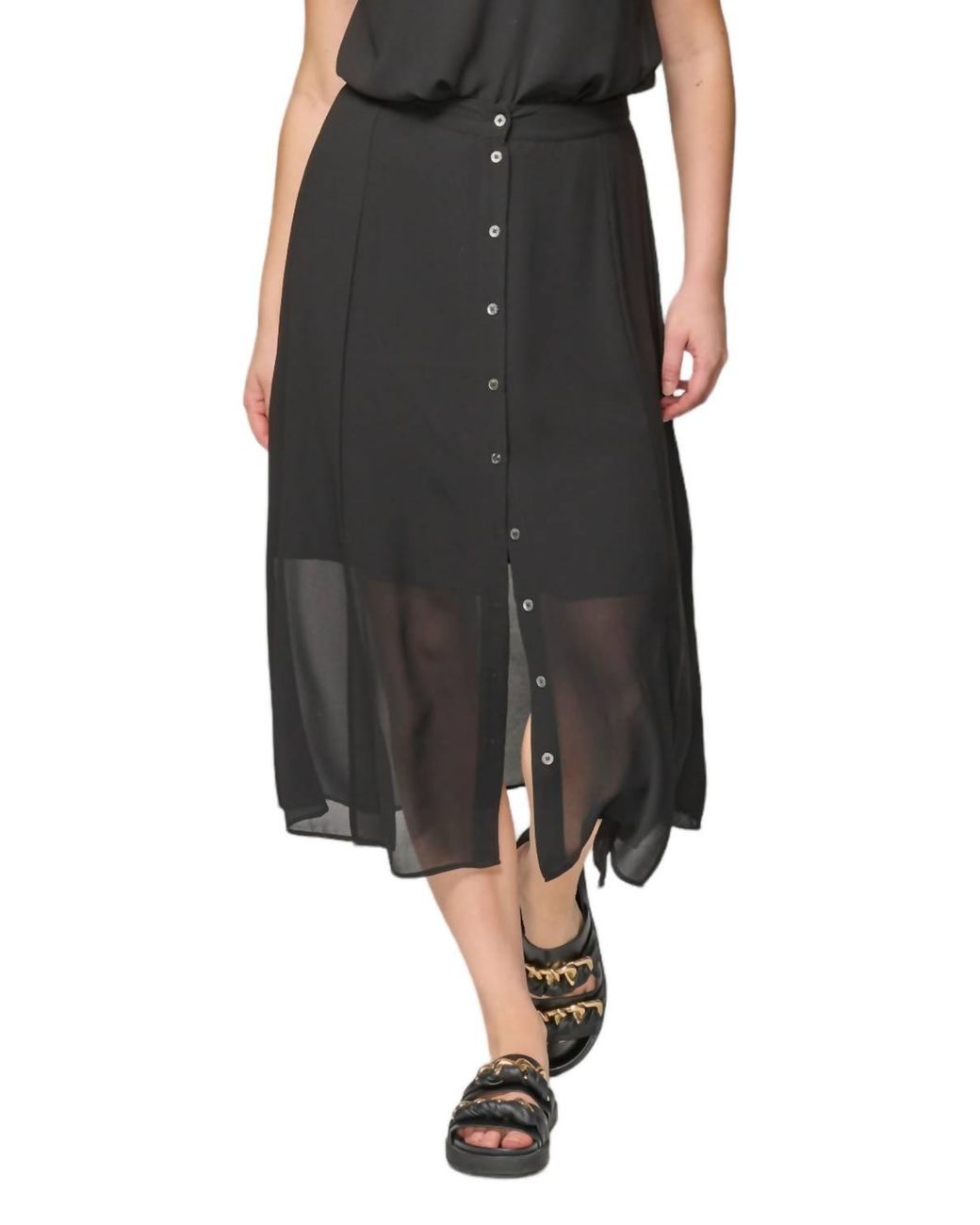 NU Denmark Black Otine Skirt