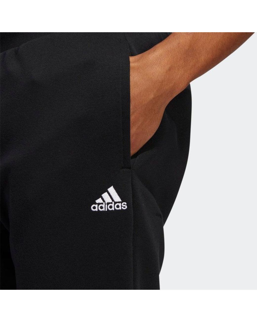 adidas Dame D.o.l.l.a. Tracksuit Bottoms in Black for Men | Lyst