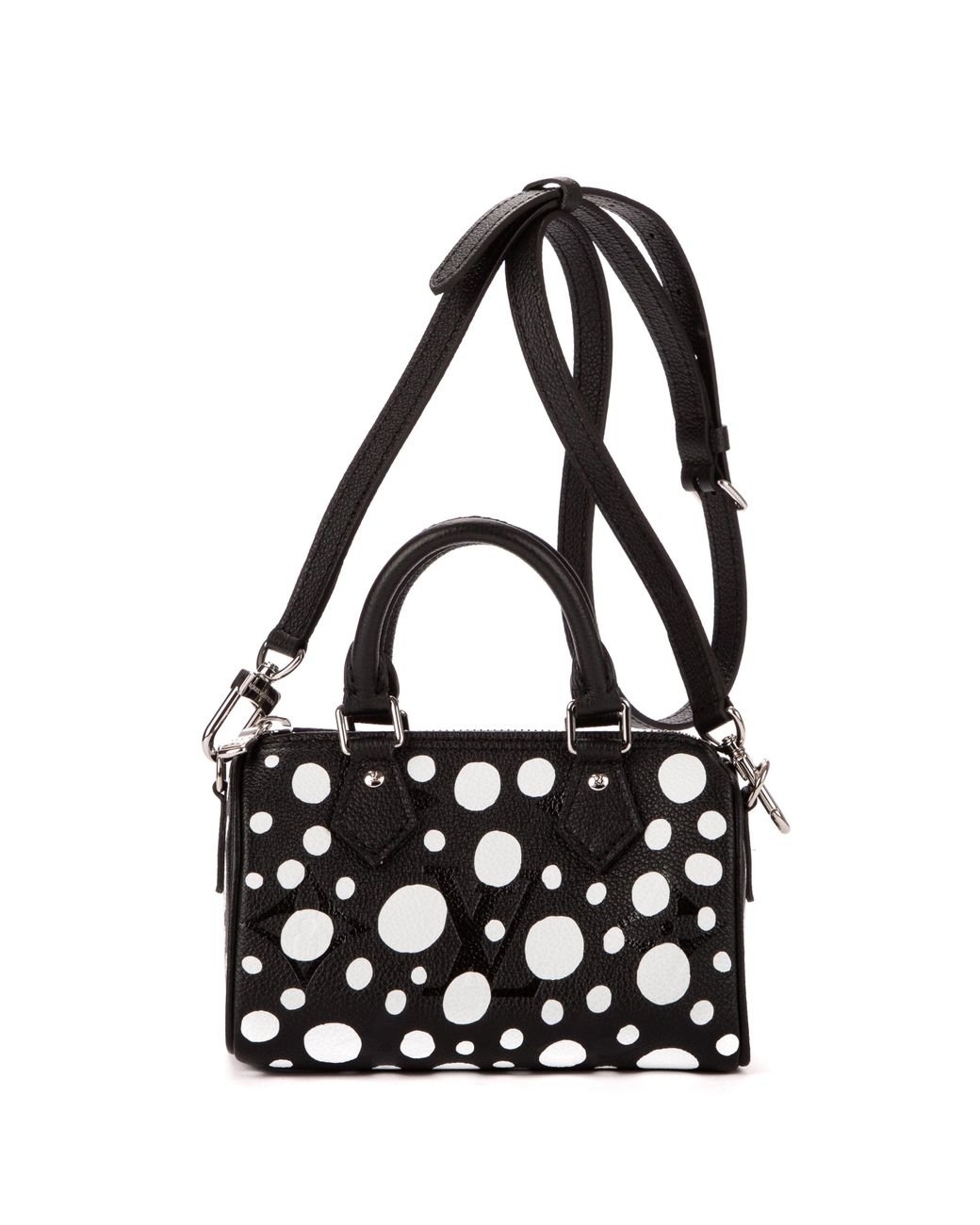 Louis Vuitton x Yayoi Kusama Speedy Bandouliere 20 Red/White in Grained  Empreinte Cowhide Leather with Silver-tone - US