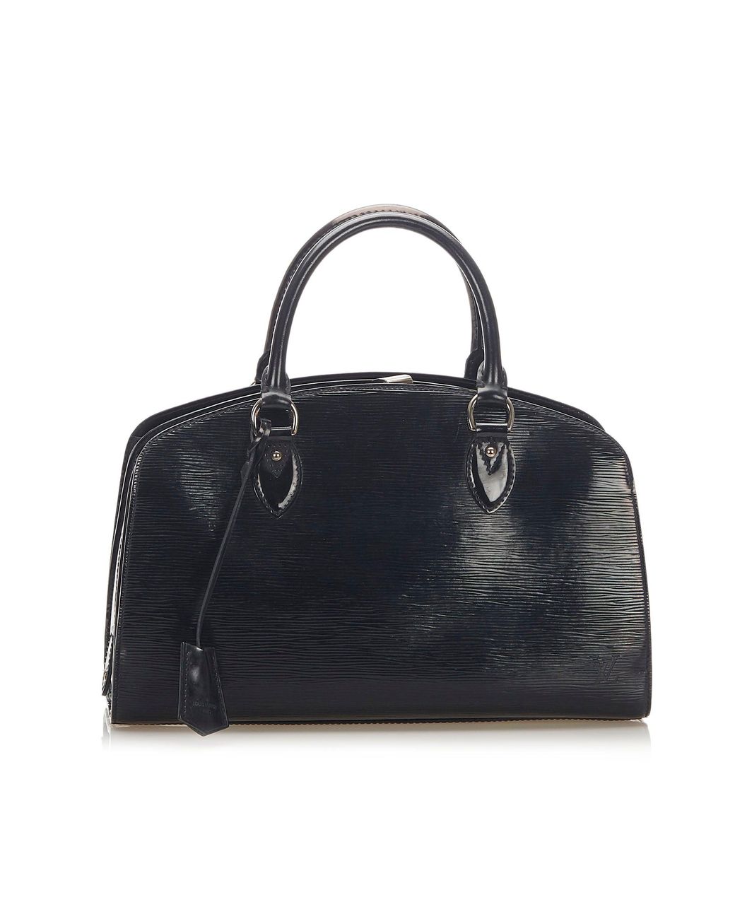 Preloved Louis Vuitton Pont Neuf PM Black Epi Leather Handbag