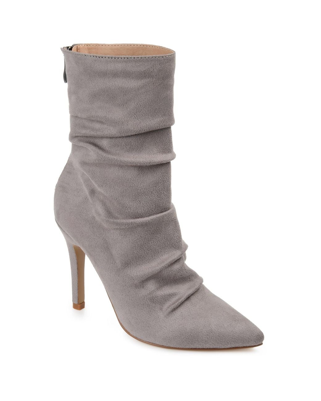 Journee Collection Gray Markie Bootie