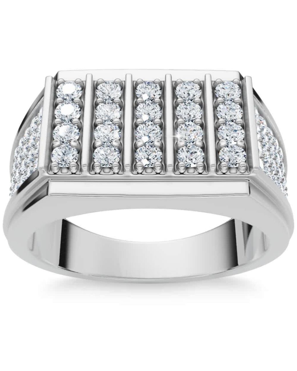 Pompeii3 1Ct Diamond Ring 14K Lab Grown in Metallic | Lyst